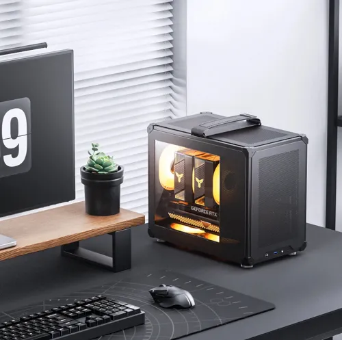 Case JONSBO C6 MAX Black |Mini Tower M-ATX| ITX| VGA 335mm